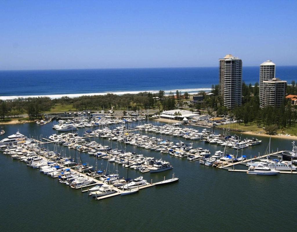 Declared a Clean Marina by the MIA, Southport Yacht Club Marina is a 300-berth facility with award-winning restaurant, kids' playground, excellent member programs and commitment to junior sailing. © Jeni Bone